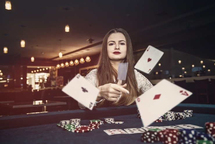 Live Ekor Number draw studio with multilingual dealer and HD camera setup
